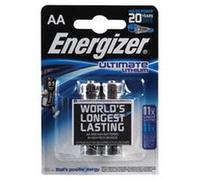 ENERGIZER 629762 BATTERY, ULTIMATE LITHIUM AA 2PK