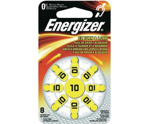 Energizer 634924 ZA312 hearing aid batteries 1.4V x8