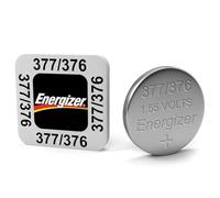 Energizer 635120 Watch Battery Silver Oxide 377/376 / 1.55 V Pack of 2
