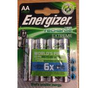 ENERGIZER 635730 BATTERY, EXTREME NI-MH AA 2300MAH 4PK
