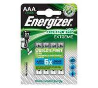ENERGIZER 635751 BATTERY, EXTREME NI-MH AAA 800MAH 4PK