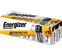Energizer 636107 Industrial/Disposable C Battery (Pack of 12)