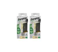 Energizer A Rated LED Elite GLS E27 806lm 3.8W 2700K Warm White Pack of 2