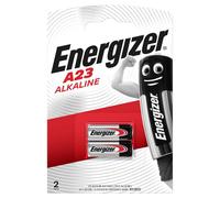 Energizer A23 12V Batteries, Alkaline Button Battery, 2 Pack