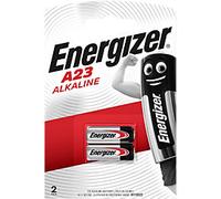 Energizer A23 Batteries E23A 8LR932 55mAh Alkaline 12V Pack of 2