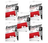 Energizer A76 / LR44 Alkaline Button Cell Batteries Pack of 10 Long Life (marked durability date)