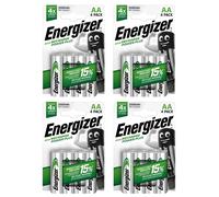 Energizer AA 2000mAh Recharge Power Plus Rechargeable Batteries - 4x Packs of 4