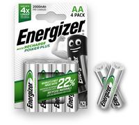 Energizer ACCU Power Plus AA Rechargeable Batteries NiMH 2000mAh - 4 Pack