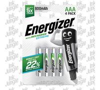Energizer Battery Extreme AAA 800mAh 4-pack