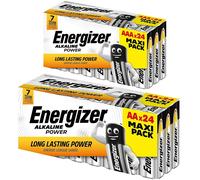 AA Energizer AAA Batteries Alkaline Power Battery LR6 LR03 MN1500 Longest Expiry