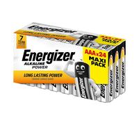 Energizer AAA Alkaline Batteries Power LR03 1.5V Protection Against Leakage Pack of 24