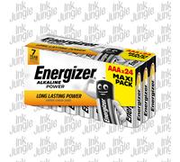 Energizer Power Micro (AAA) Battery Alkaline Manganese 1.5 V Pack of 24