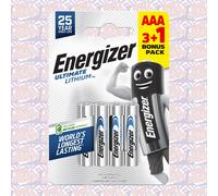 ENERGIZER AA,AAA,9V ULTIMATE LITHIUM BATTERIES 1.5v LR6 L91 20 YEARS EXPIRY UK