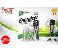 Energizer Extreme HR03 500mAh Pre-charged Rechargeable Batteries, AAA