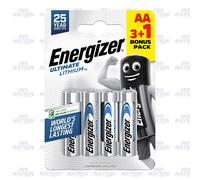 Energizer AA AAA Ultimate Lithium Batteries Maxi Pack 1.5V