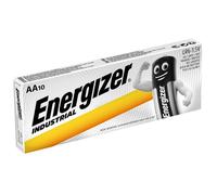 10 x Energizer AA Industrial Alkaline Batteries 1.5V LR6 MN1500
