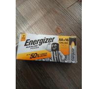 Energizer AA Batteries 16 Alkaline Power Maxi Pack 50% LONG LAST EXPIRY 2032