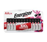 Energizer AA Batteries (24 Count), Double A Max Alkaline Battery