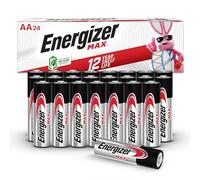 Energizer AA Batteries (24 Count), Double A Max Alkaline Battery - Packaging May Vary