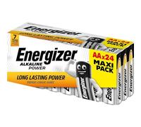Energizer AA Alkaline Batteries Power LR6 1.5V Pack of 24