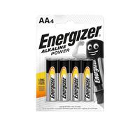 Energizer Alkaline Power AA Batteries Pack 4s