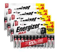Energizer AA MAX Alkaline Powerseal Batteries LR6 MN1500 MIGNON 2031 Expiry