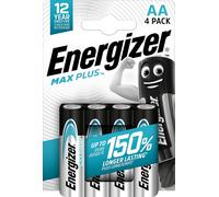 Energizer AA Max Plus Alkaline - Pack of 4