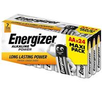 Energizer AA Alkaline Batteries Power LR6 1.5V Pack of 24