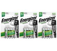 12 x Energizer AAA 500mAh NiMH Rechargeable Batteries PreCharged DECT Phone LR03