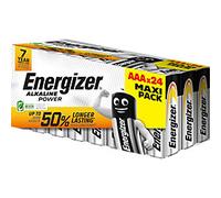 Energizer Power Micro (AAA) Battery Alkaline Manganese 1.5 V Pack of 24