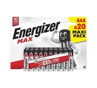 Energizer E303349600 Max AAA Battery Alkali-Manganese 1.5V 20 pc(s)
