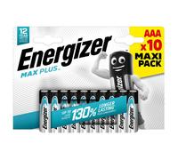 Energizer AAA Max Plus Alkaline - Pack of 10
