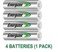 Energizer AAA Rechargeable Batteries NiMH ACCU Extreme 800mAh Capacity - 4 Pack