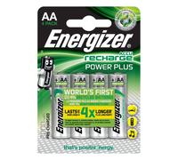 Energizer ACCU Power Plus AA Rechargeable Batteries NiMH 2000mAh - 4 Pack