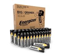 Energizer Alkaline Power AA + AAA Batteries (48 Combo Pack) - Double and Triple A Battery 1.5V - 50% Longer Lasting - Everyday Devices - 0% Plastic Packaging - 7 Year Shelf-Life [Amazon Exclusive]