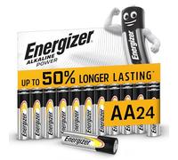 Energizer AA Batteries, Alkaline Power, 24 Pack, Double A Battery Pack - Amazon Exclusive