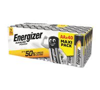 Energizer Alkaline Power AA - Pack of 40
