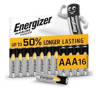 Energizer AAA Batteries, Alkaline Power, 16 Pack, Triple A Battery Pack - Amazon Exclusive (Packaging may vary)