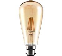Energizer S9432 5W 470lm B22 BC ST64 Filament Gold LED Bulb Warm White 2700K