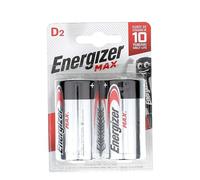 Energizer Max D Batteries Alkaline 2 Pack, none