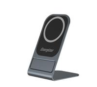 Energizer Black QI Wireless Charging Stand 15W - Compact Charging Pad for QI-Integrated Smartphones and Non-Magnetic Phones