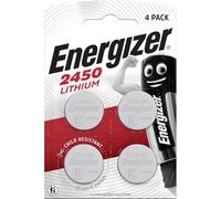 Energizer Button Cell CR 2450 3 V Pack of 4 620 mAh Lithium