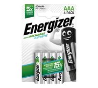 Energizer Rechargeable Power Plus AAA Batteries - Pack of 4