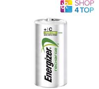 Energizer C Rechargeable Batteries Power Plus HR14 2500mAh NiMH 1.2V Pack of 2
