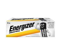 Energizer 636107 Industrial/Disposable C Battery (Pack of 12)