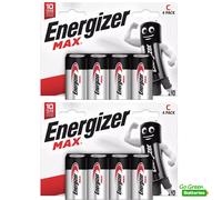 Energizer Max Alkaline C Batteries - Pack of 4