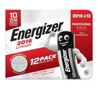 Energizer Lithium CR2016 Coin Cell Battery (Pack of 12) 7638900453836