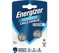 Energizer Coin Cell CR2016 Child Safe Lithium Pack of 2