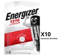 Energizer CR1216 DL1216 KCR1216 BR1216 3V Coin Cell Batteries Long Expiry