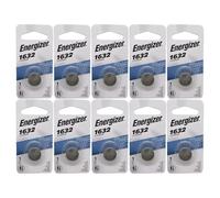Energizer CR1632 3 Volt Lithium Coin Battery 10 Pack (2 packs of 5)